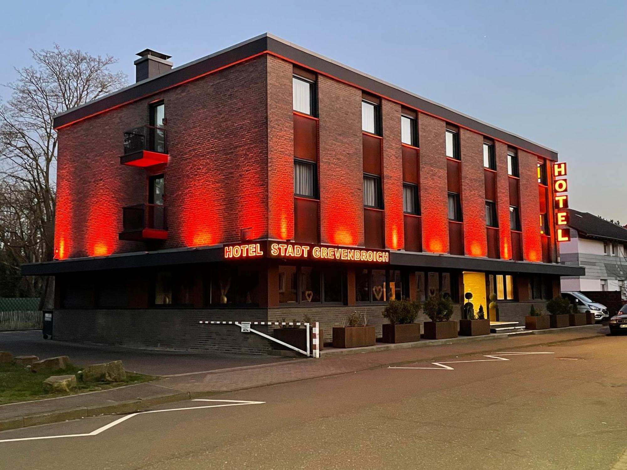Hotel Stadt Grevenbroich Mit Klimaanlage Экстерьер фото