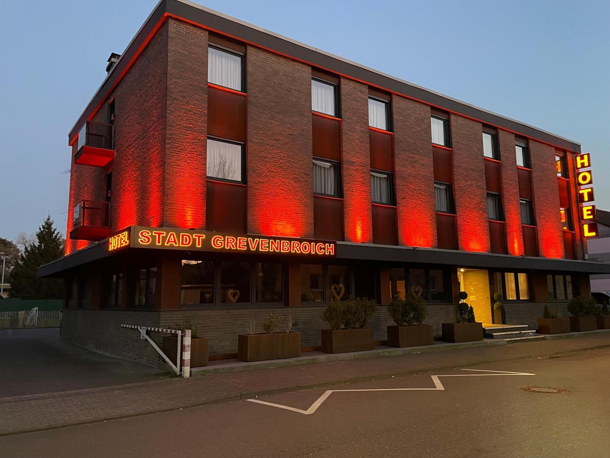 Hotel Stadt Grevenbroich Mit Klimaanlage Экстерьер фото