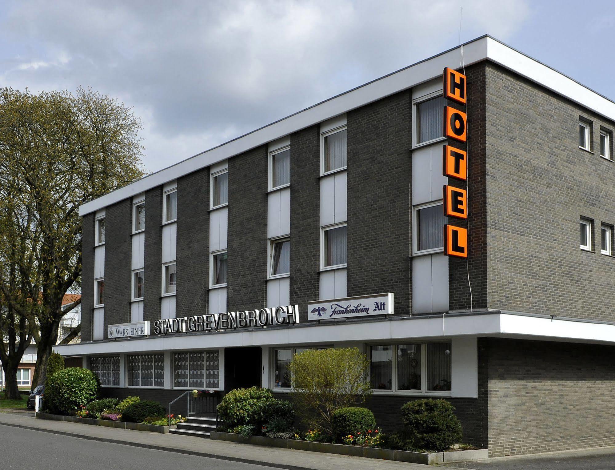 Hotel Stadt Grevenbroich Mit Klimaanlage Экстерьер фото